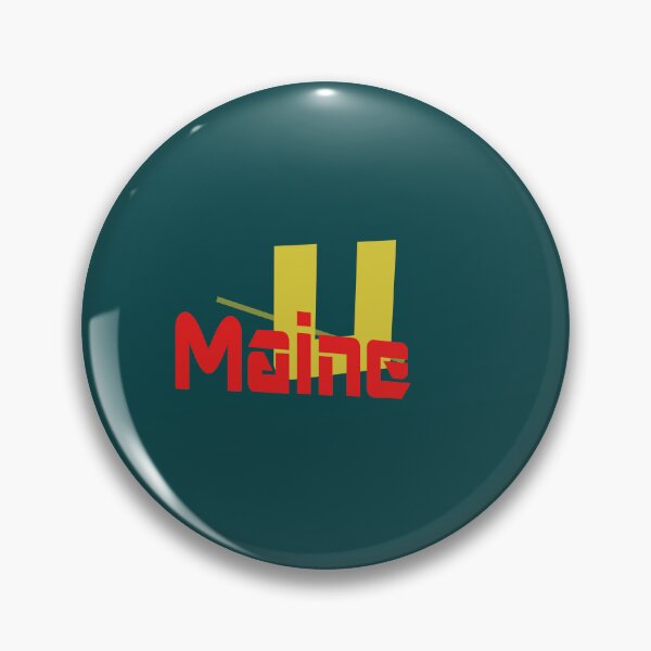 Item preview, Maine U abstract design designed and sold by lobodelnoir.