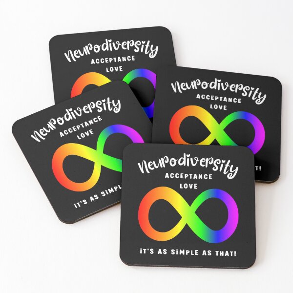 Item preview, Neurodiversity - Acceptance and Love designed and sold by MerWishes.