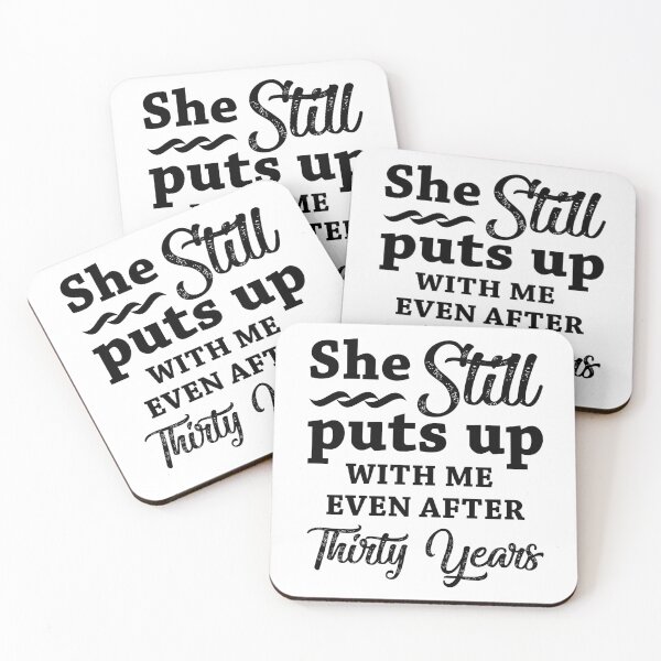 Item preview, Funny 30th Wedding Anniversary designed and sold by thepixelgarden.