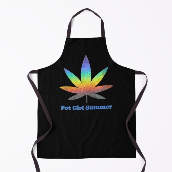 Item preview, Pot Girl Summer Weed Leaf Holographic Rainbow Pattern - For LGBTQIA Stoners/Smokers 420/Weed/Marijuana/Cannabis/Pot Lovers designed and sold by SteamParliament.