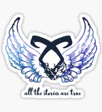 All stories are true Sticker