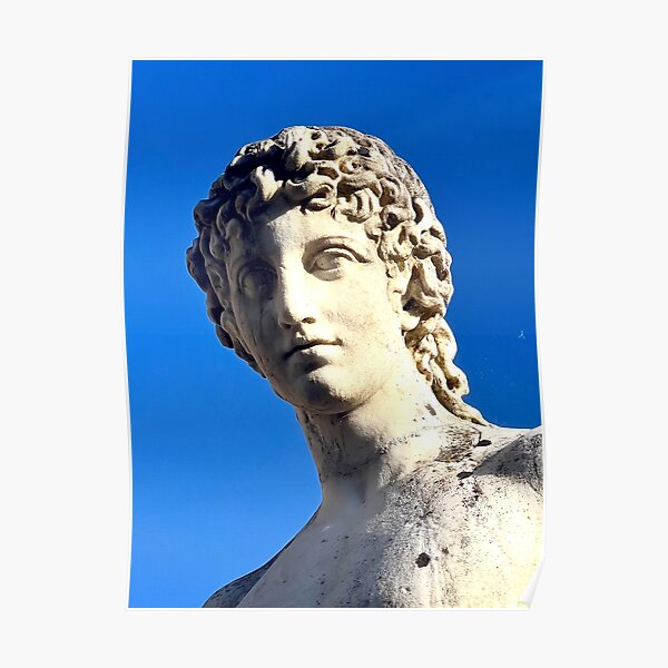 "Greek sculpture" Poster for Sale by Pureescapism Redbubble