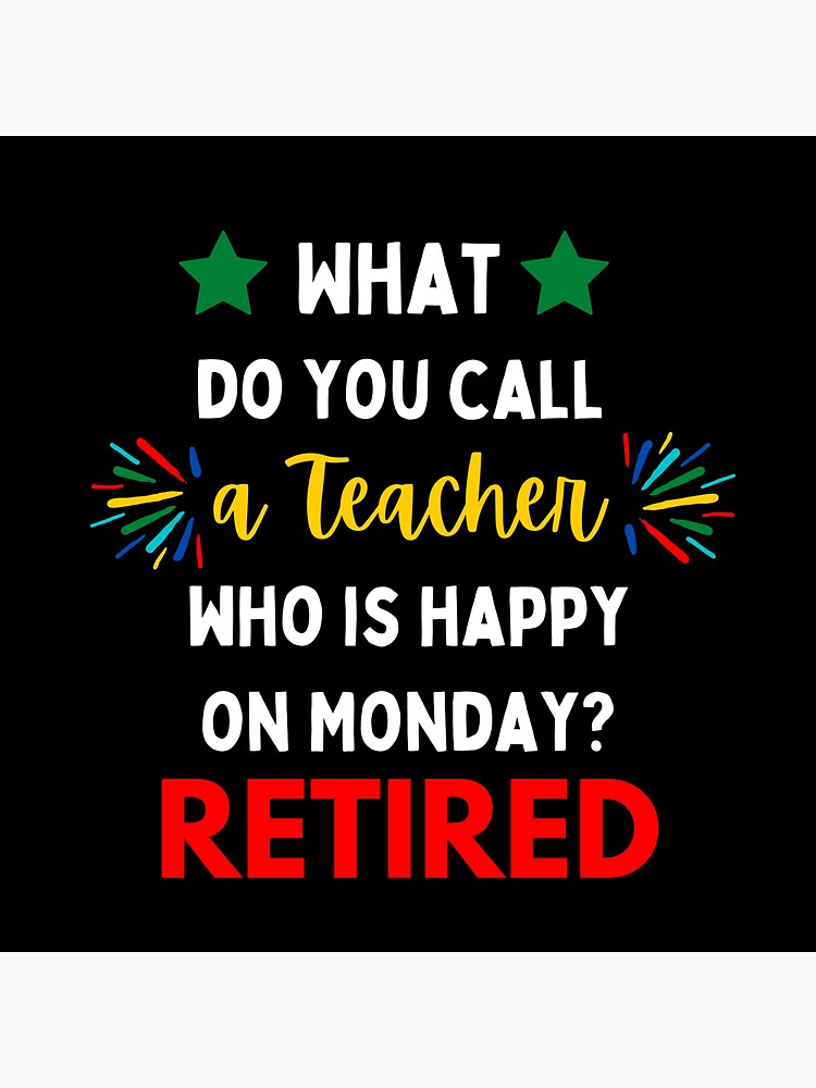 "What Do You Call A Teacher The Best Teacher Black Design" Sticker by