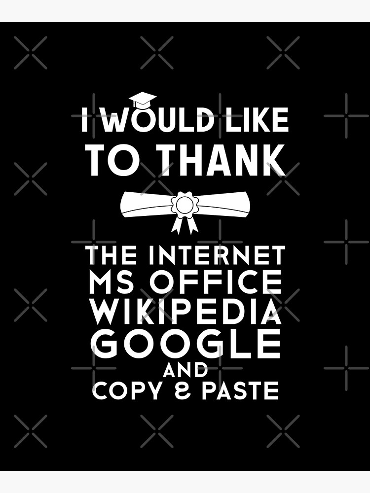 funny-graduation-speech-i-would-like-to-thank-the-internet-poster