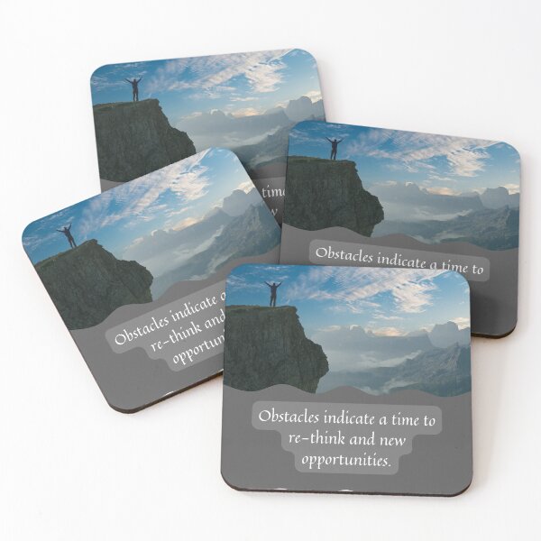 Item preview, Obstacles Means Opportunity designed and sold by lifeinspired4u.