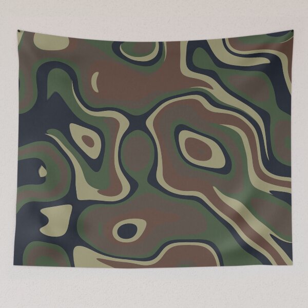 Item preview, Camo wavy color palette designed and sold by rodentpad.