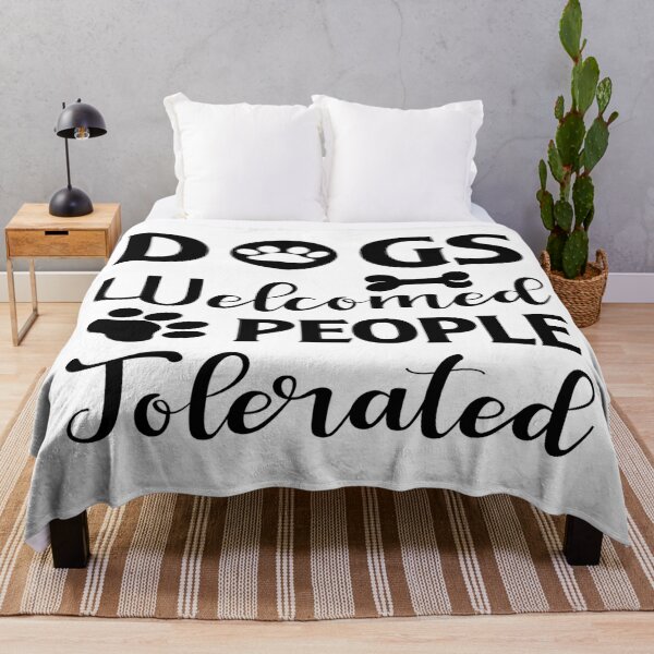 Item preview, Dogs Welcomed People Tolerated designed and sold by davidmurtagh.