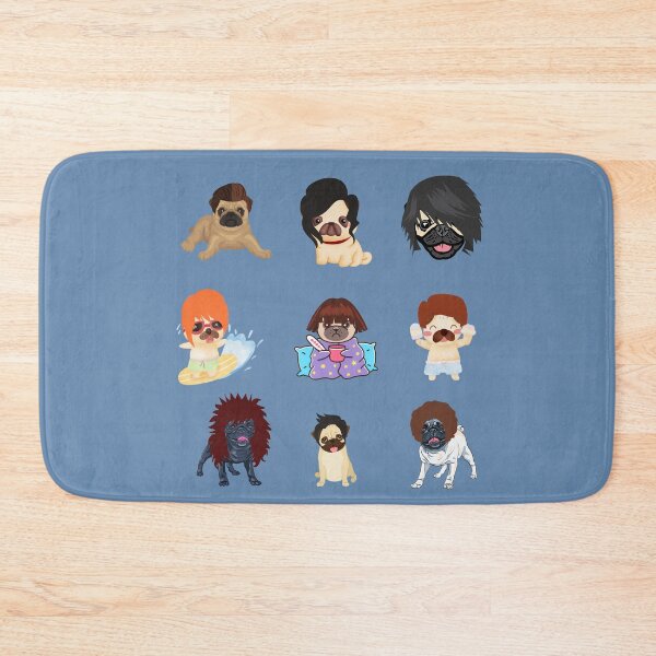 Item preview, Doggo With Wig / Funny Dog Pictures and Cute Dog Images For Dog Lovers designed and sold by haRexia.