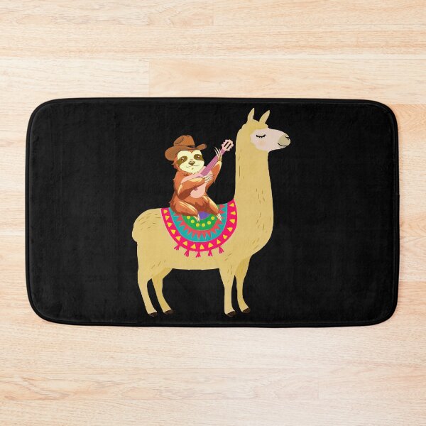Item preview, Sloth Musician and Llama designed and sold by MoSaid.