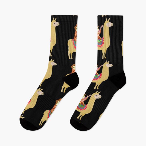 Item preview, Sloth Musician and Llama designed and sold by MoSaid.