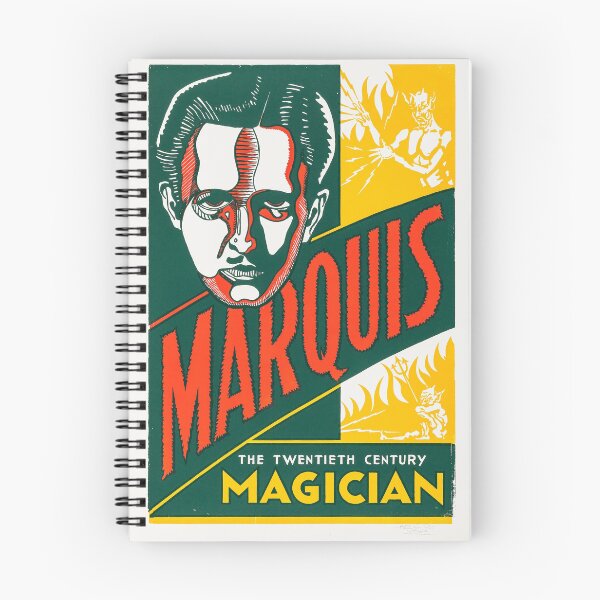 Item preview, Marquis Magic Poster designed and sold by CafeRacer044.
