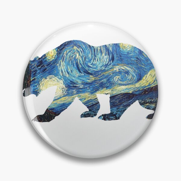 Item preview, Starry night bear designed and sold by Whitetailcrafts.