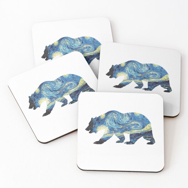 Item preview, Starry night bear designed and sold by Whitetailcrafts.