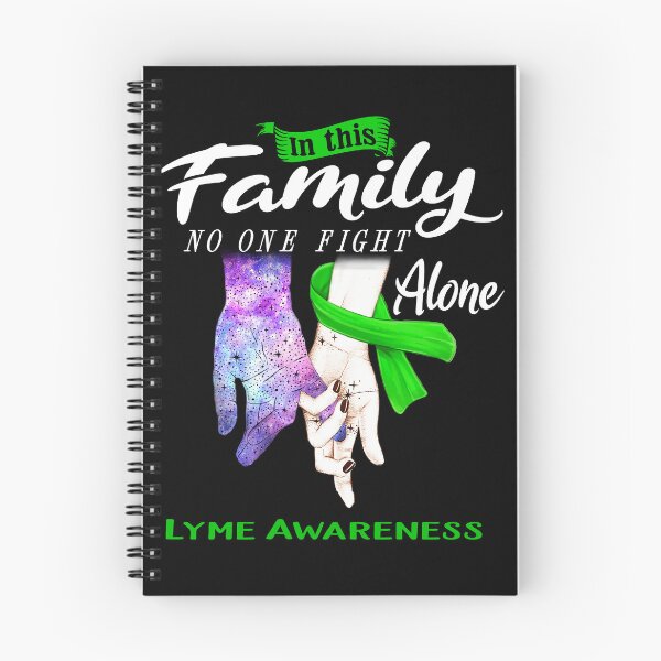 Item preview, In This Family No One Fights Alone LYME Awareness designed and sold by Mnrshirley.