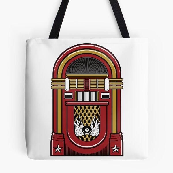 Item preview, Inspired Wurlitzer Jukebox with an Eight (8) Ball Overlay designed and sold by XanaduHills.