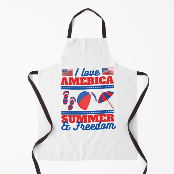 Item preview, I Love America, Summer & Freedom - Fun Patriotic Design designed and sold by Motion Designs.