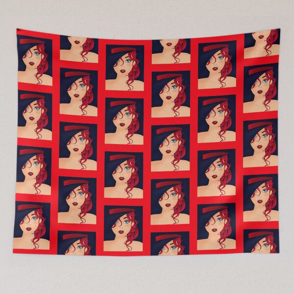 Item preview, Red and blue  designed and sold by madebyalic.