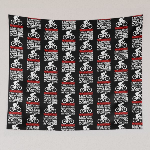 Item preview, Warning I May Start Talking About Cycling designed and sold by Mumbeeptind.