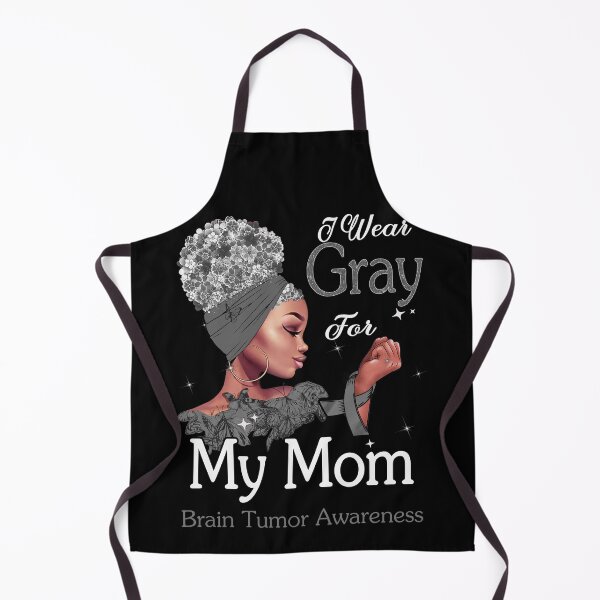 Item preview, Brain Tumor Awareness Black Girl I Wear Gray For My Mom designed and sold by tenjun16.