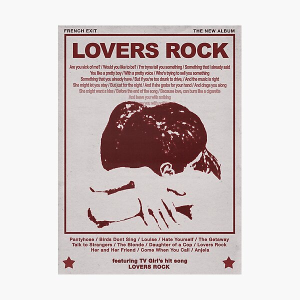 Aperçu de l'œuvre Sortie française de Lovers Rock TV Girl créée et vendue par lgsketches.