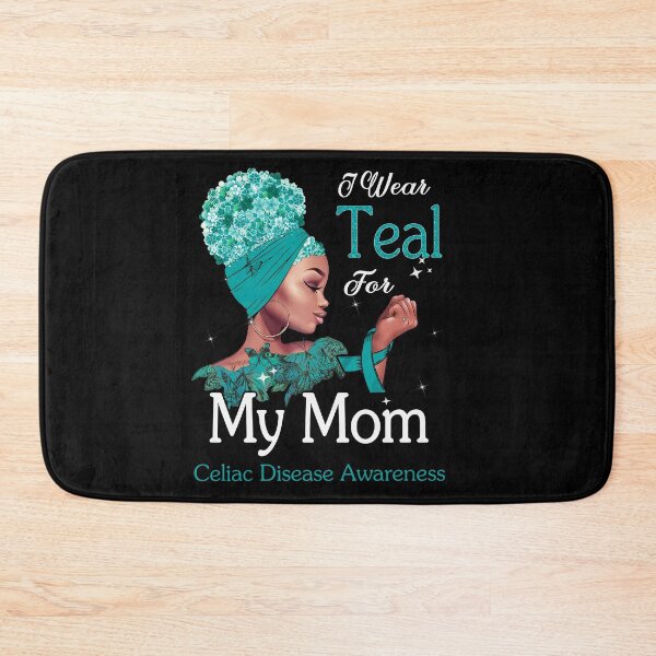 Item preview, Celiac Disease Awareness Black Girl I Wear Teal For My Mom designed and sold by tenjun16.