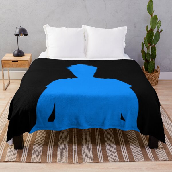 Item preview, Teachurb Sits Yoga Silhouette Gamer Brand Streamer  Blue designed and sold by TeachUrb.