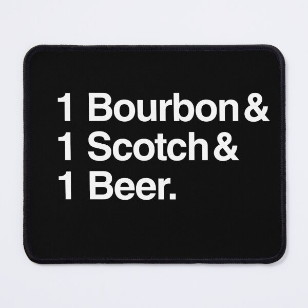 Item preview, 1 Bourbon & 1 Scotch & 1 Beer designed and sold by KingPagla.