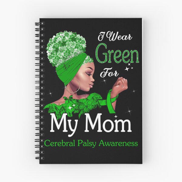 Item preview, Cerebral Palsy Awareness Black Girl I Wear Green For My Mom designed and sold by tenjun16.