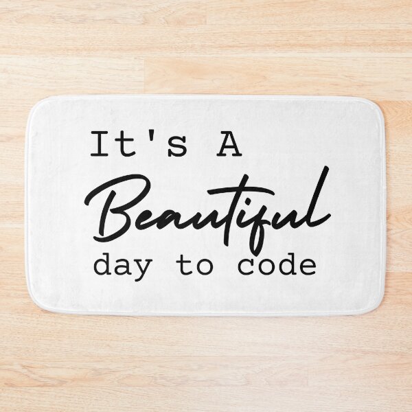 Item preview, It's a Beautiful day to code designed and sold by Oreo2020 Creations.