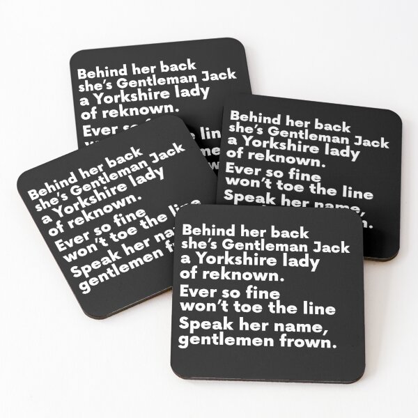 Item preview, Gentleman Jack Song designed and sold by MismatchMedley.