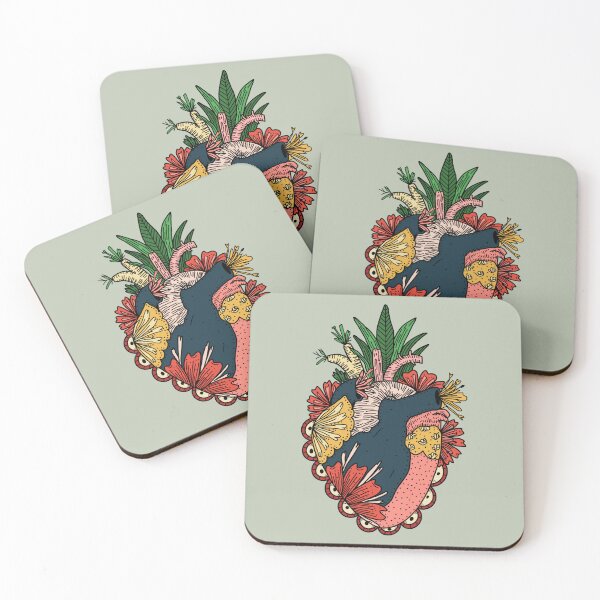 Item preview, blooming heart designed and sold by yktv-kloi.
