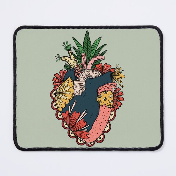 Item preview, blooming heart designed and sold by yktv-kloi.