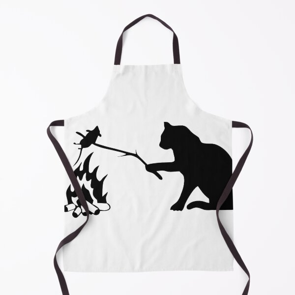 Item preview, Funny cat roasting a mouse designed and sold by Whitetailcrafts.