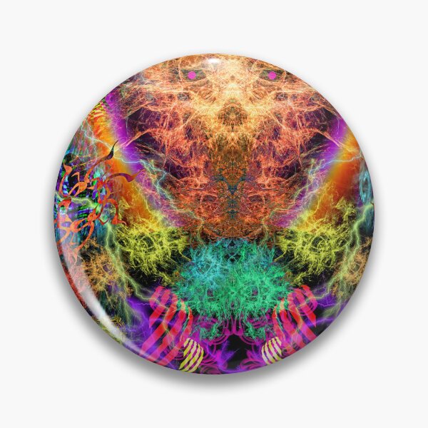 Item preview, Ancestral Priest Awakens (Psychedelic Visionary Art Poster) designed and sold by Discordant Dreams Art.