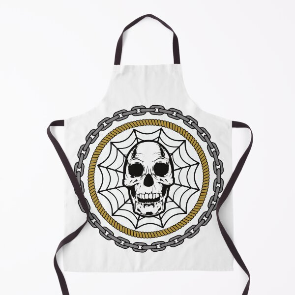 Item preview, Skull Dreamcatcher in a Circle of Ropes and Chains designed and sold by XanaduHills.