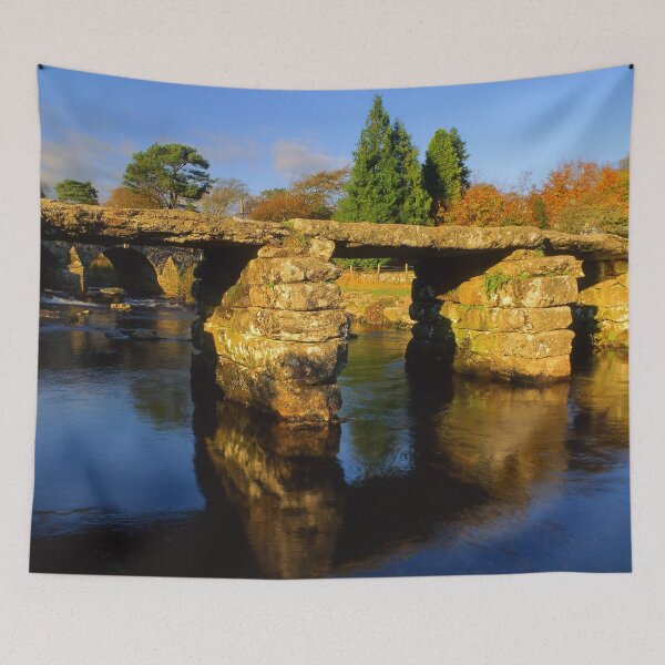 Item preview, Postbridge, Clapper Bridge & East Dart River designed and sold by galpinimages.