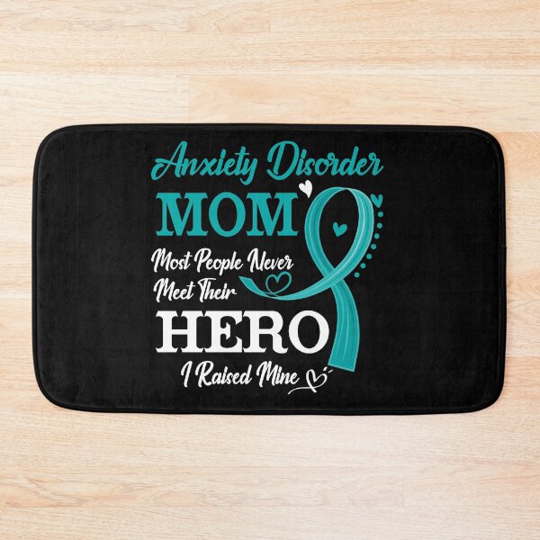 Item preview, Proud Anxiety Disorder Mom Most People Never Meet Their Hero I Raised Mine Anxiety Disorder Awareness designed and sold by Kohend.