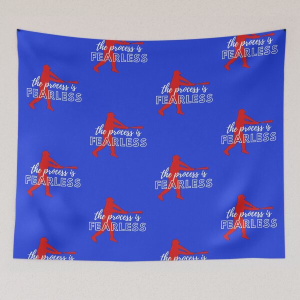 Item preview, The Process is Fearless Chicago Baseball designed and sold by Hear4theEars.