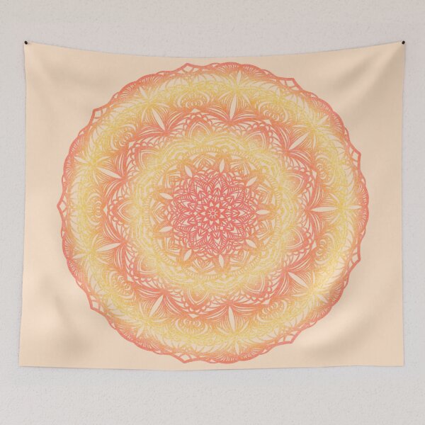 Item preview, Sunset Mandala designed and sold by ontheoutside.