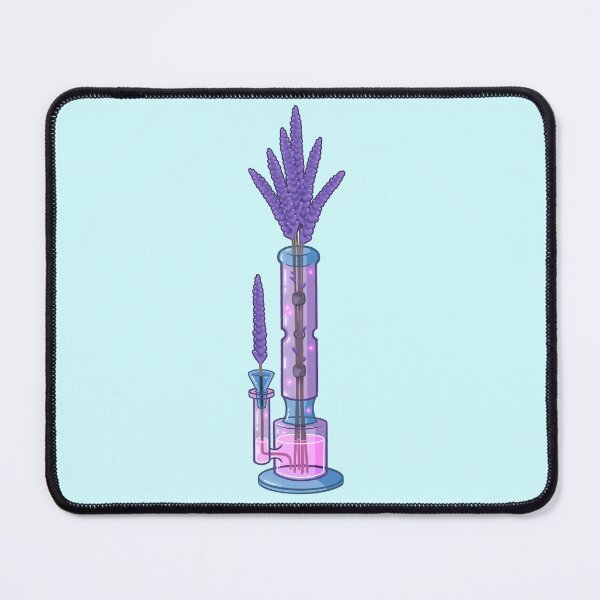 Item preview, Lavender Flower Glass Bong designed and sold by andrewvz.