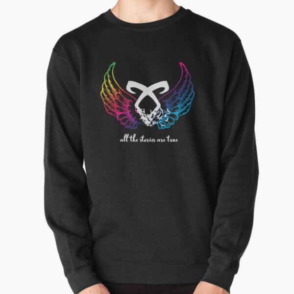 Stories are true black Pullover Sweatshirt