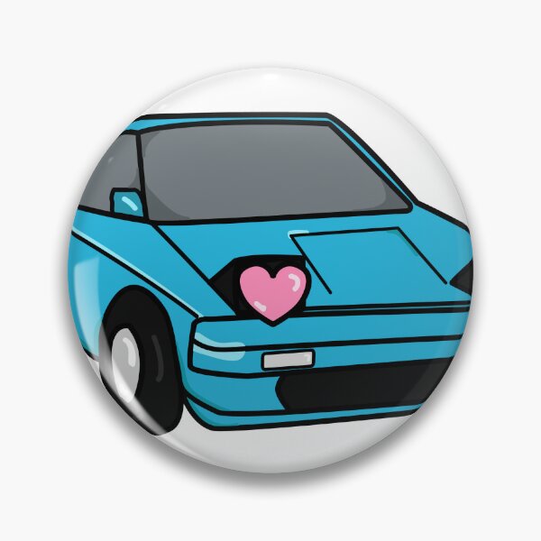 Item preview, Cute Toyota MR2 AW11 light blue designed and sold by Francesvief.