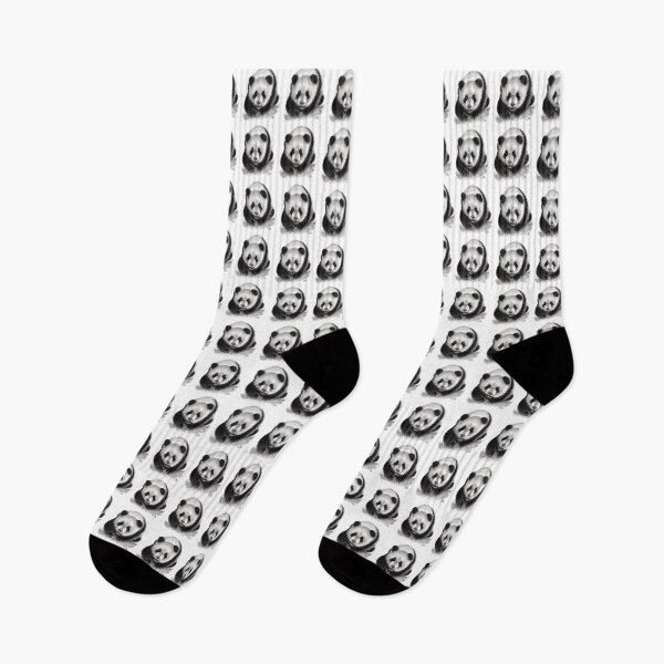 Item preview, Young panda walking, front view designed and sold by SylvieG18.