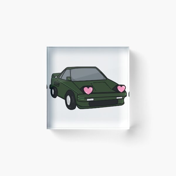 Item preview, Cute Toyota MR2 AW11 dark jade designed and sold by Francesvief.