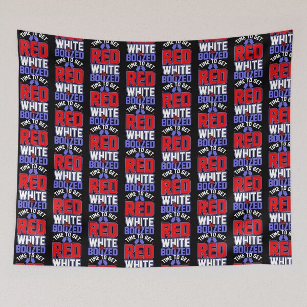 Item preview, Time To Get Red White And Boozed designed and sold by Mumbeeptind.