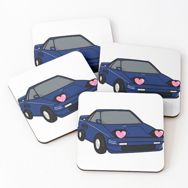 Item preview, Cute Toyota MR2 AW11 dark blue designed and sold by Francesvief.