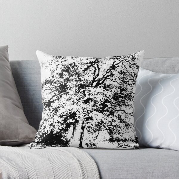 Item preview, Hand-drawn Tree, Black and white image designed and sold by danaJG.