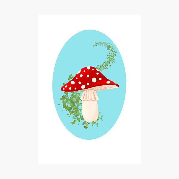 Item preview, Cute toadstool designed and sold by KalNatArt.