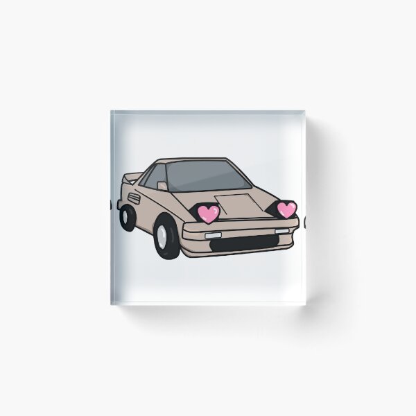 Item preview, Cute Toyota MR2 AW11 beige designed and sold by Francesvief.