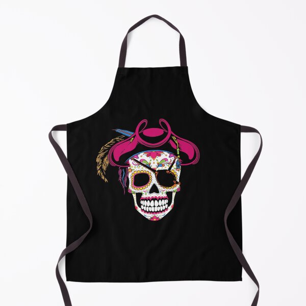 Item preview, Sugar Skull and Crossbones. Pirate Skull Women Jolly Roger Crossbones designed and sold by Barb  Hamilton ⭐⭐⭐⭐⭐.